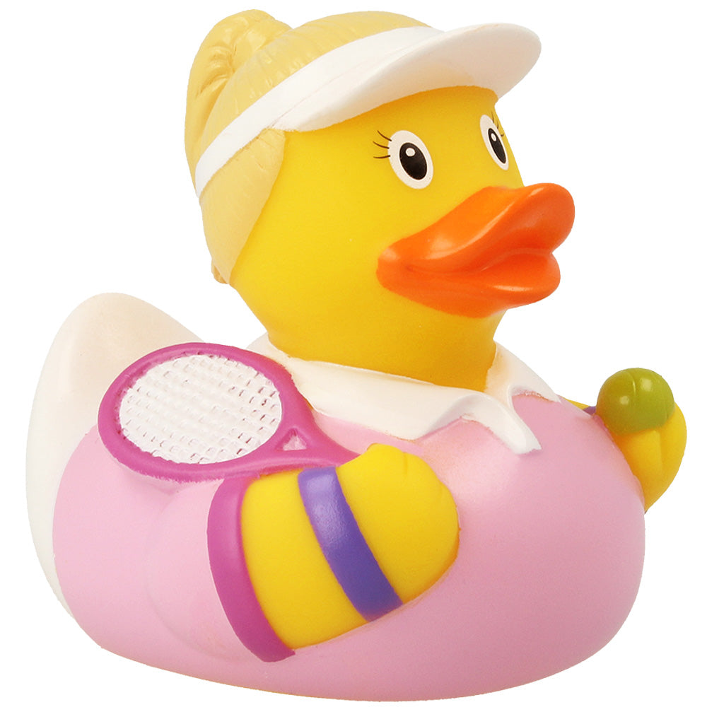 Rubber Duck - Female Tennis Player (Lilalu #2143)