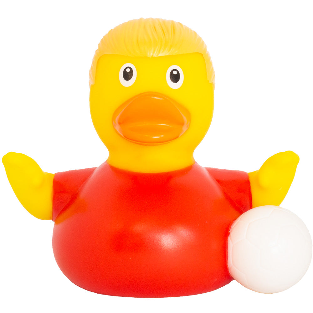 Rubber Duck - Football Star Red (Lilalu #2365)
