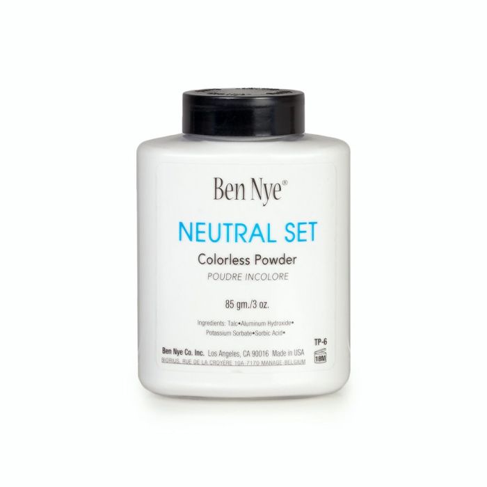 Ben Nye Classic Face Translucent Powder Neutral 3oz Shaker