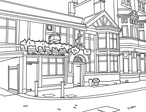 Colour In Bolton - Colouring Book
