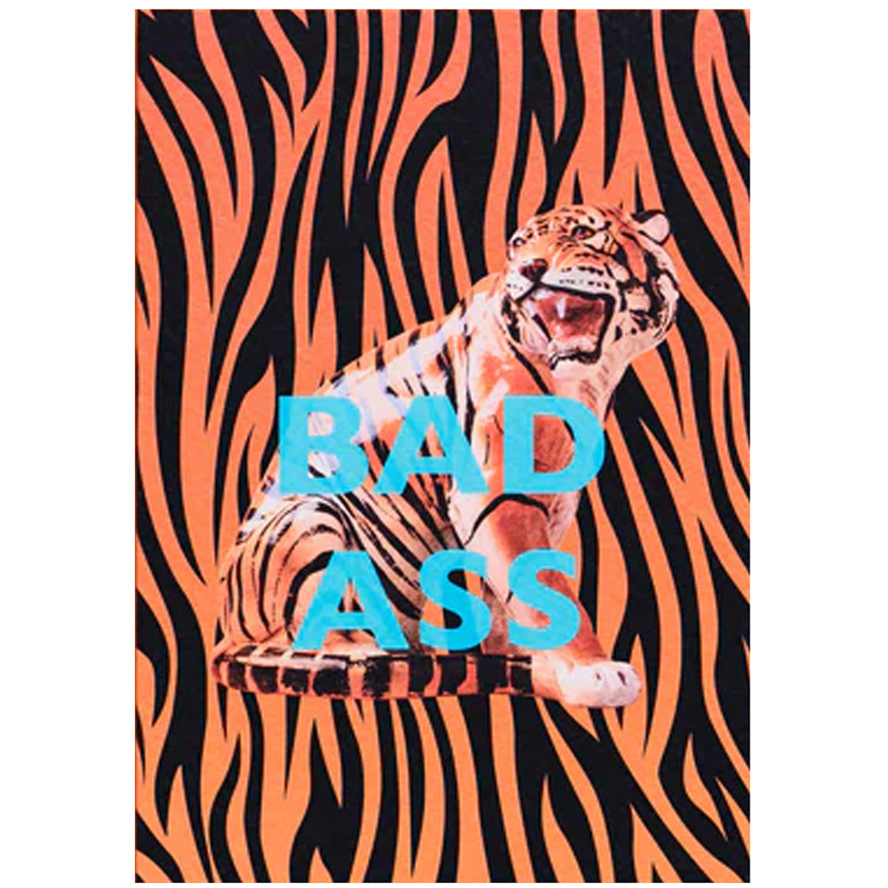 Ornament Art Greetings Card - Bad Ass