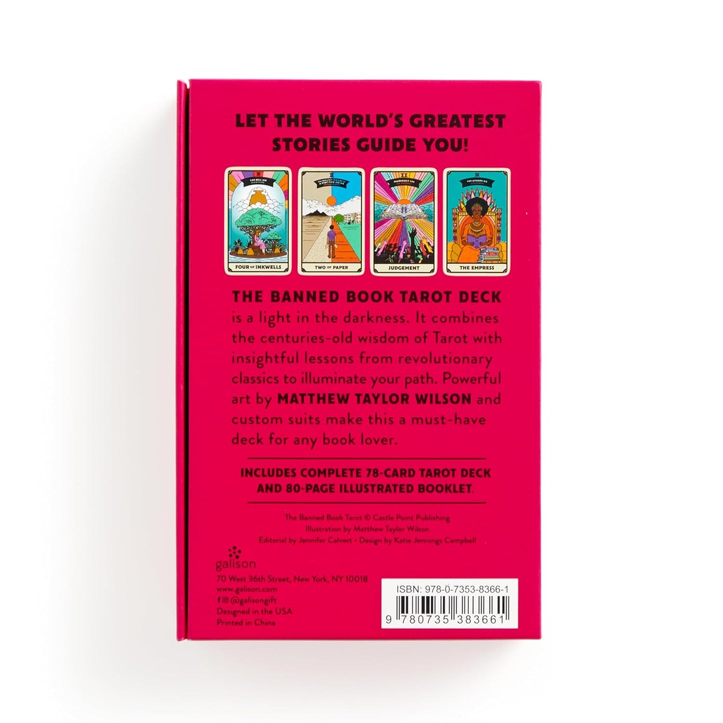 The Banned Books Tarot Deck Galison
