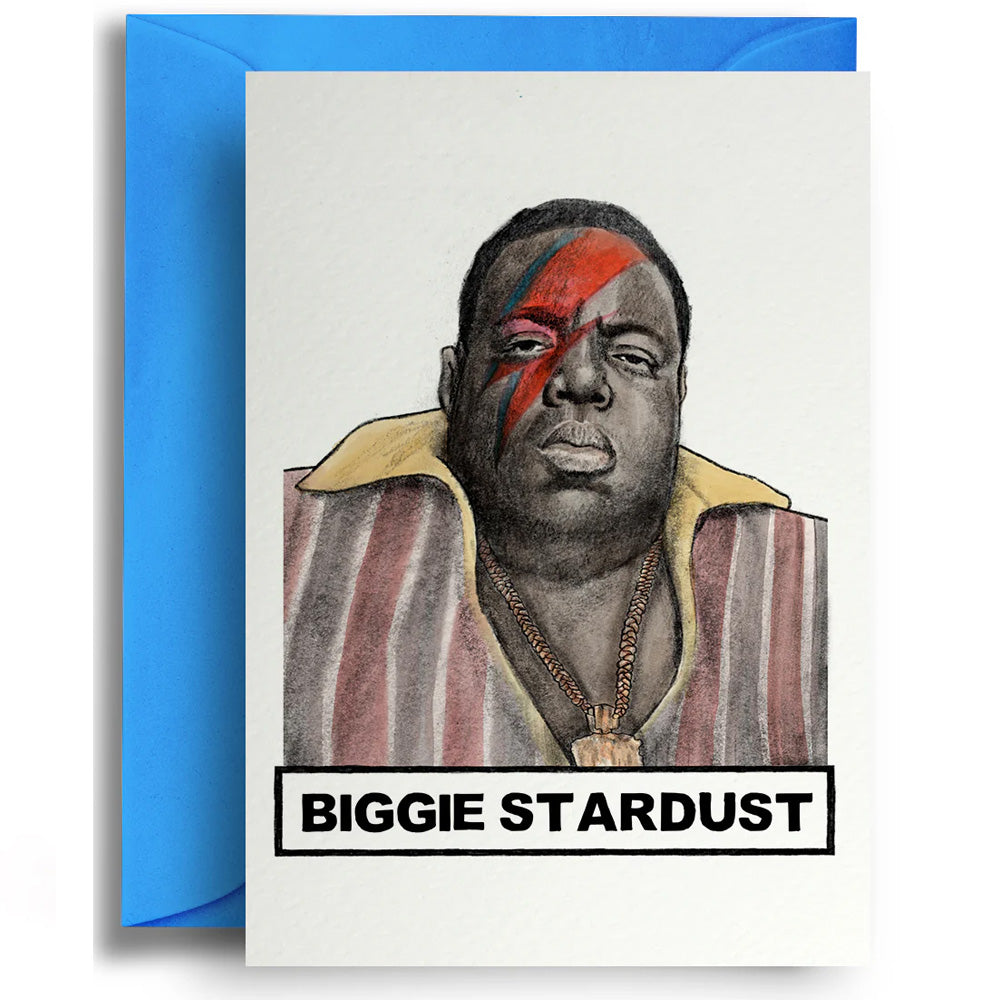 Biggie Stardust - Greetings Card