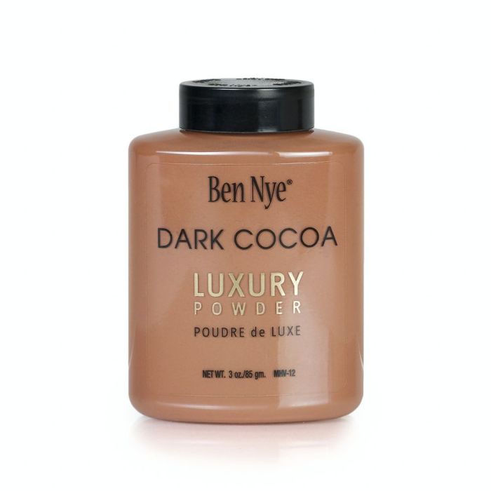 Ben Nye Luxury Powder Dark Cocoa 3oz Shaker
