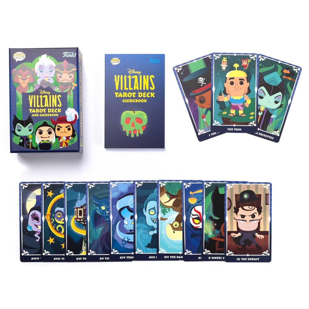 Funko Disney Villains Tarot Deck and Guidebook