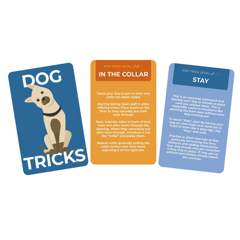 Dog Tricks Card Set
