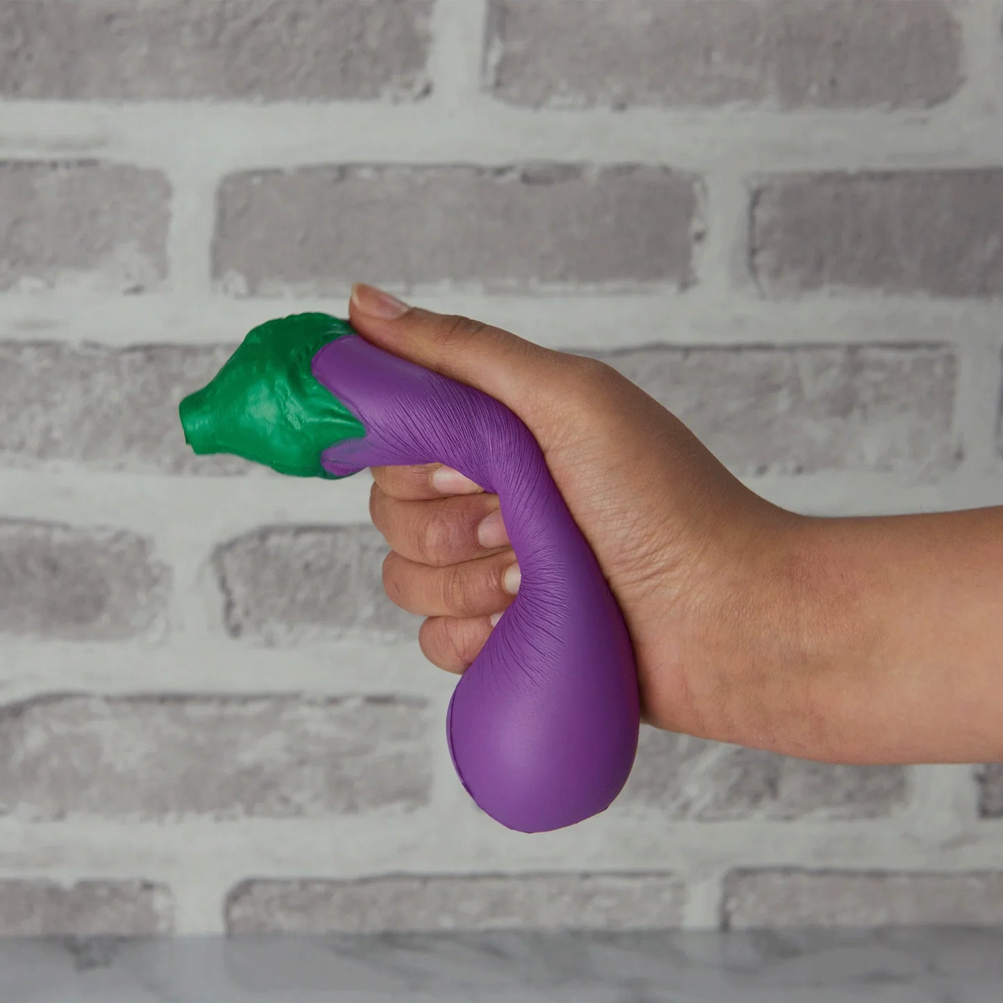 Aubergine (Eggplant) Stress Toy