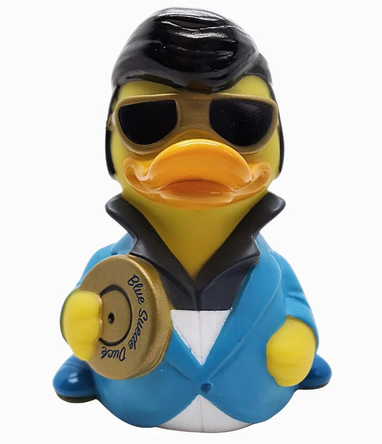 CelebriDucks - Blue Suede Duck / Elvis Presley Boxed Rubber Duck