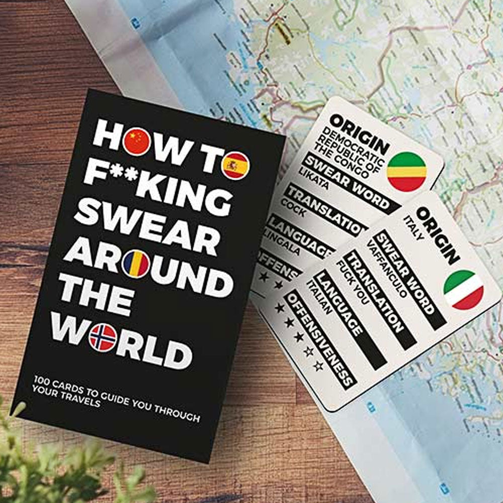 How To F*cking Swear Around The World Cards