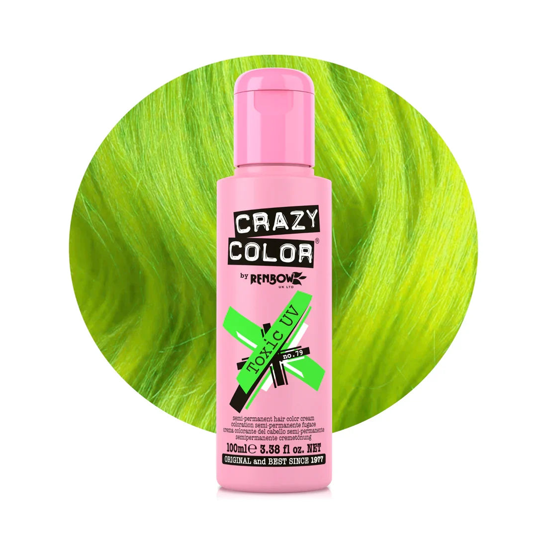 Crazy Color Hair Dye - Toxic UV