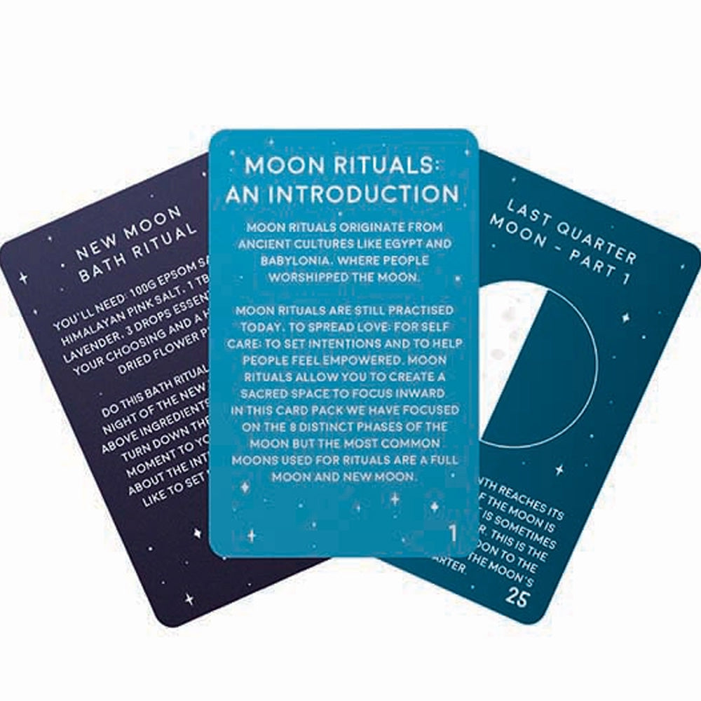 Moon Ritual Cards