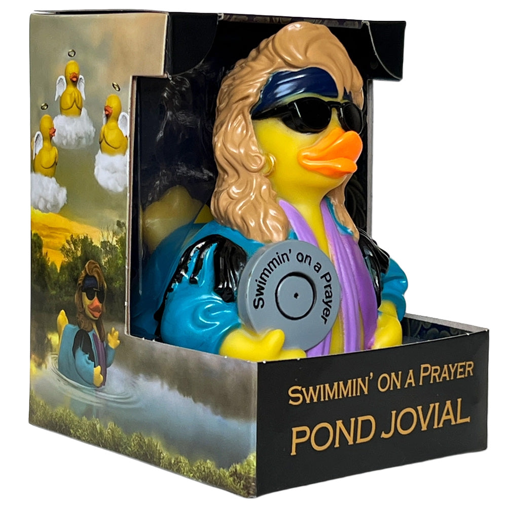 CelebriDucks - Pond Jovial / Jon Bon Jovi Boxed Rubber Duck