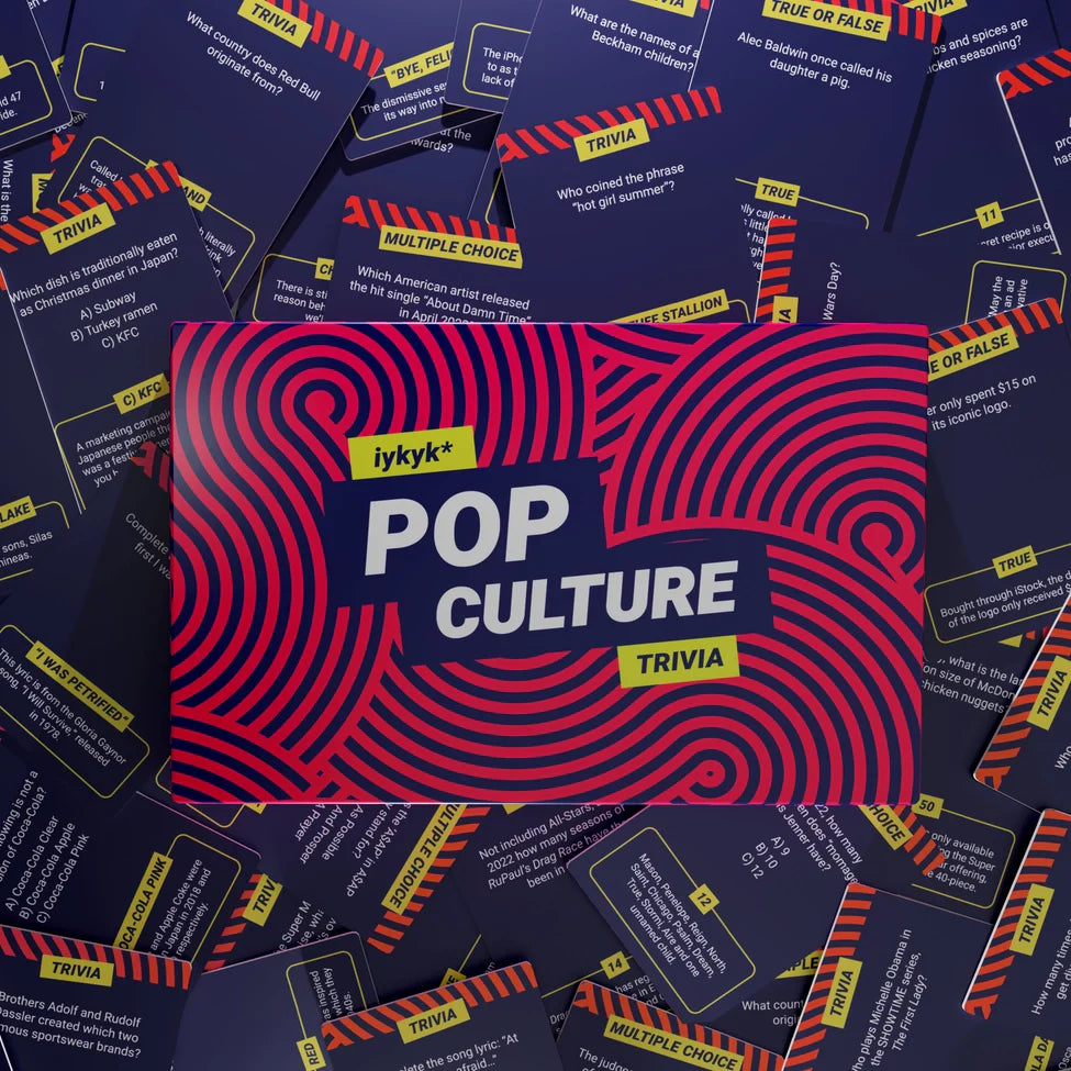 Pop Culture Card Game