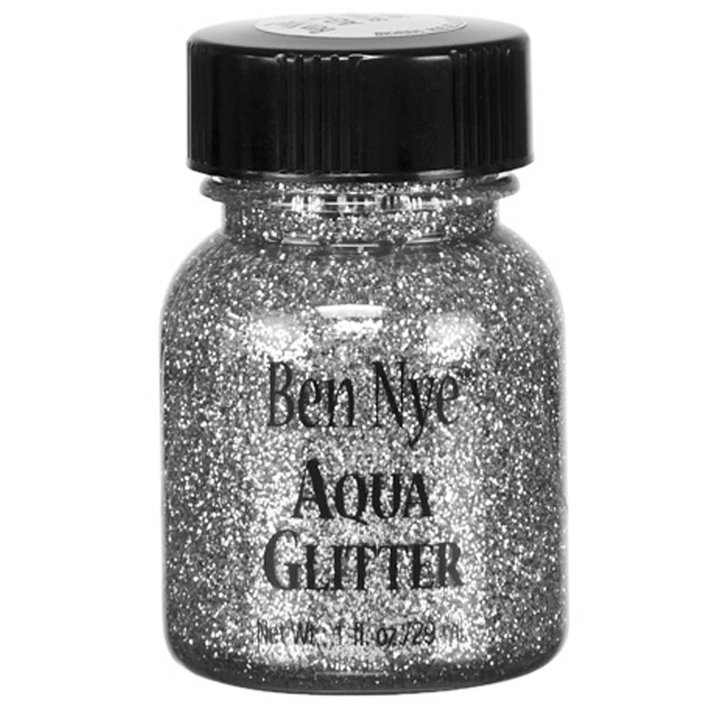 Ben Nye Aqua Glitter - Silver