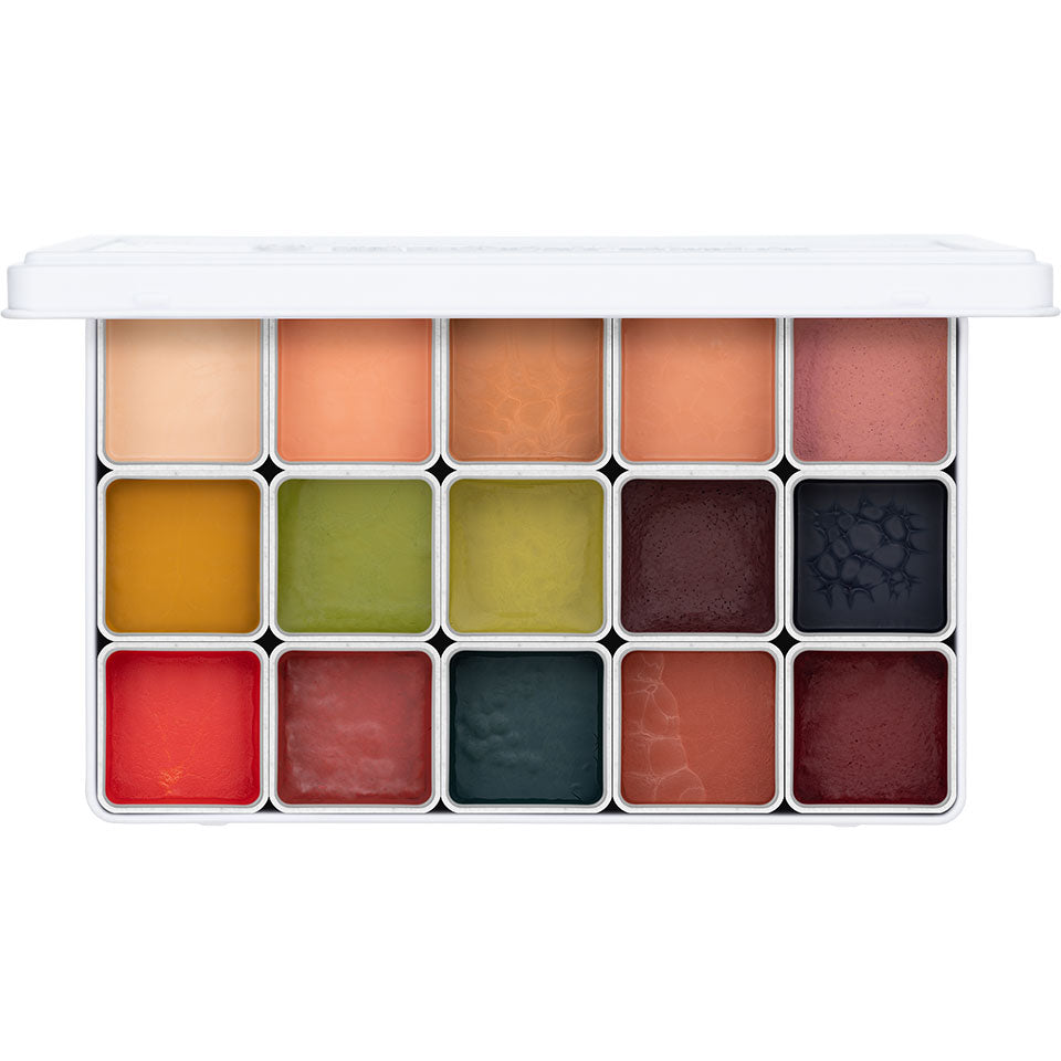 Kryolan FX Design Color Palette 15 Colors - Special FX