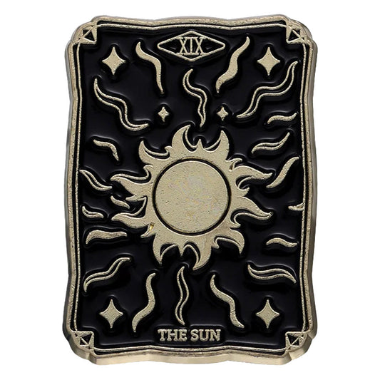 Tarot - The Sun Metal & Enamel Pin