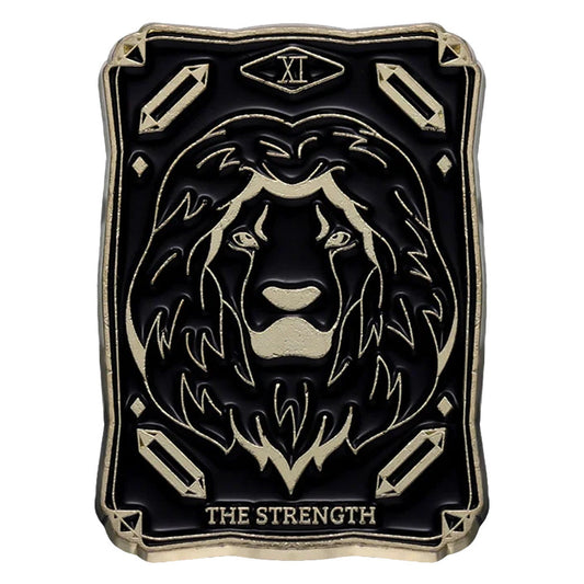 Tarot - The Strength Metal & Enamel Pin