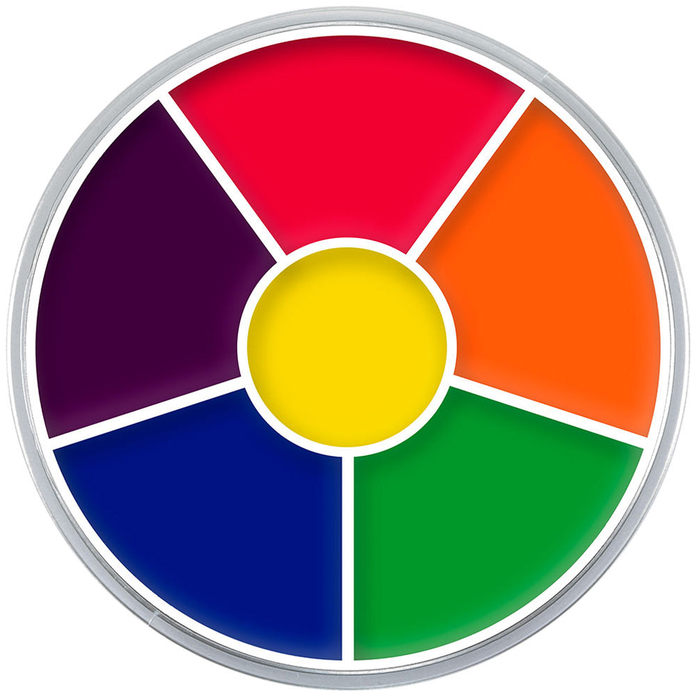 Kryolan Cream Colour Circle Wheel UV-Dayglow 30g - Standard
