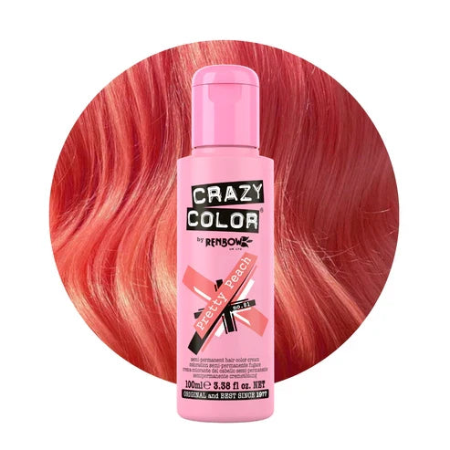 Crazy Color Hair Dye - Pretty Peach
