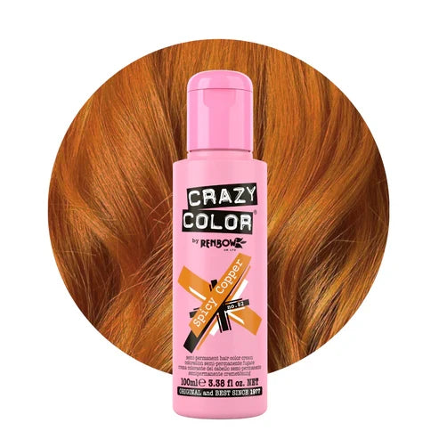 Crazy Color Hair Dye - Spicy Copper