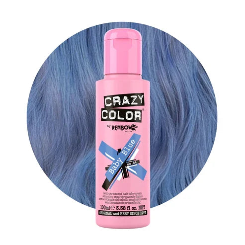 Crazy Color Hair Dye - Baby Blue