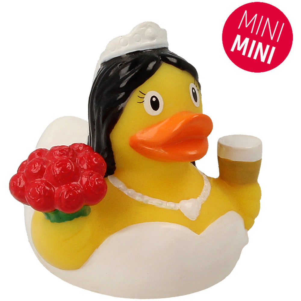 Rubber Duck - Mini Bride Duck (Lilalu #1736)