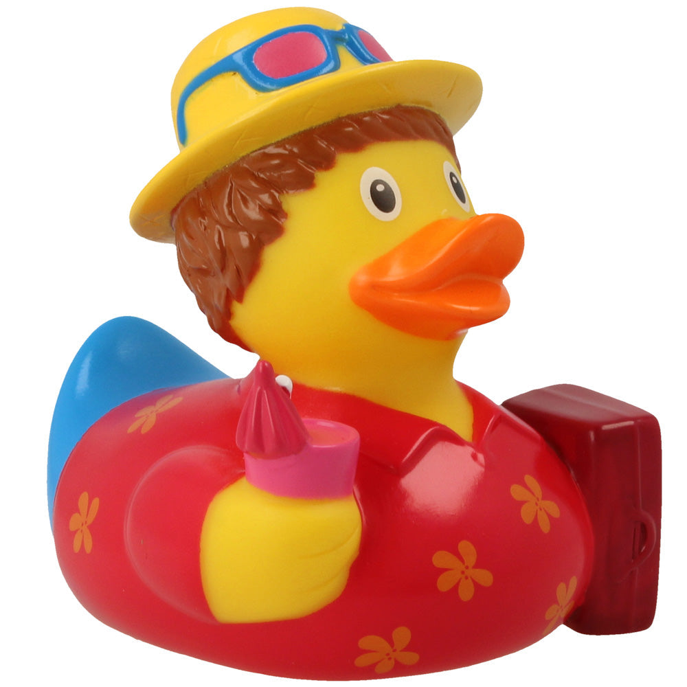 Lilalu Rubber Duck - Holiday Duck Man (Lilalu #2158)