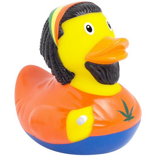 Lilalu Rubber Duck - Rastafarian Duck (Lilalu #2234)
