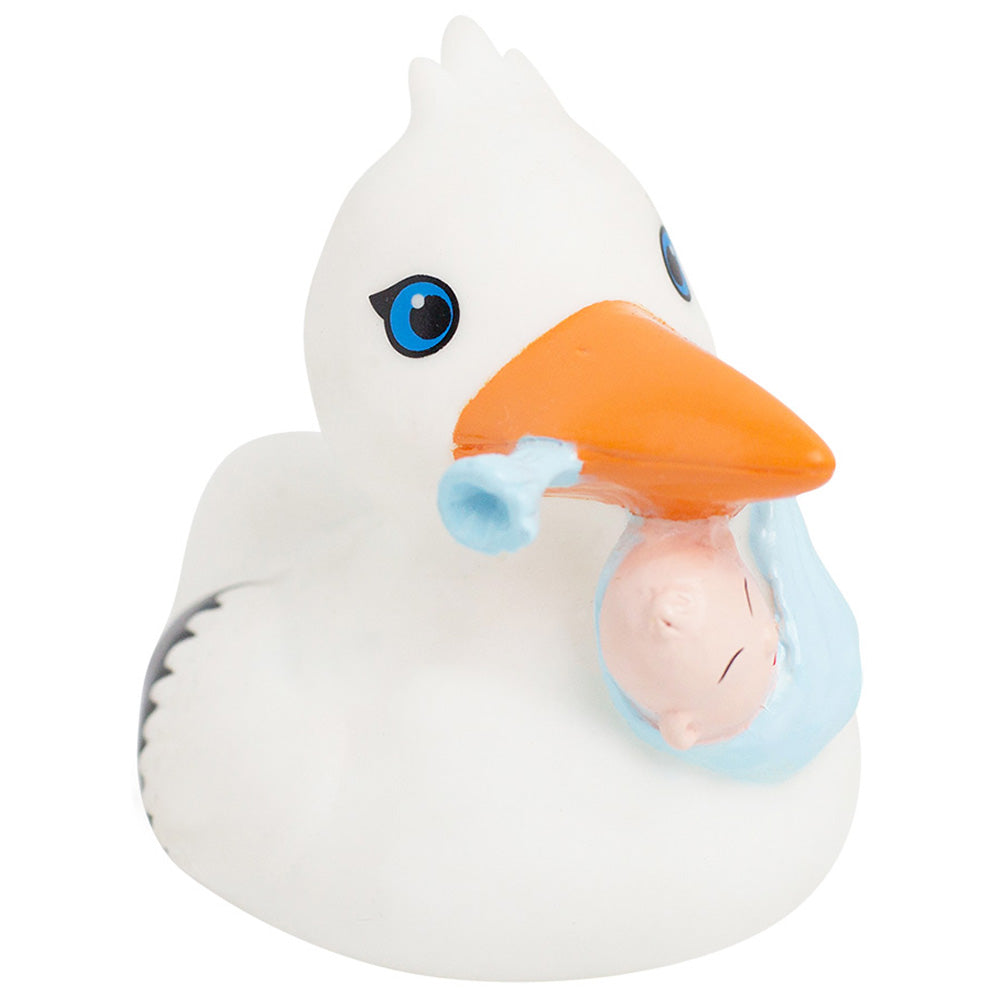 Rubber Duck - Stork With Baby Duck (Lilalu #2242)