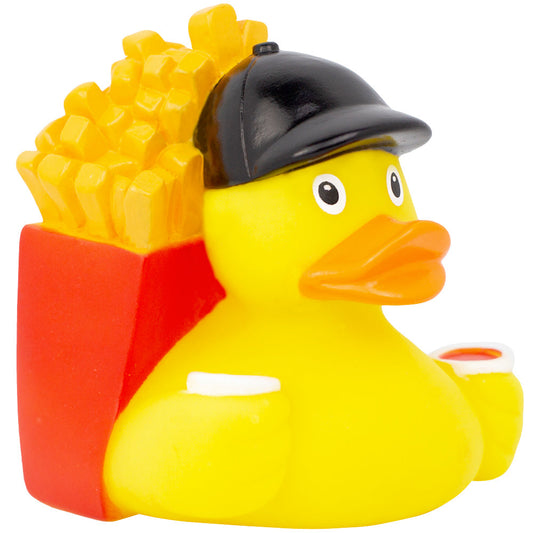 Lilalu Rubber Duck - French Fries Duck (Lilalu #2306)
