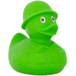 Image of Lilalu Rubber Duck - Green Toy Story Soldier (#2319)