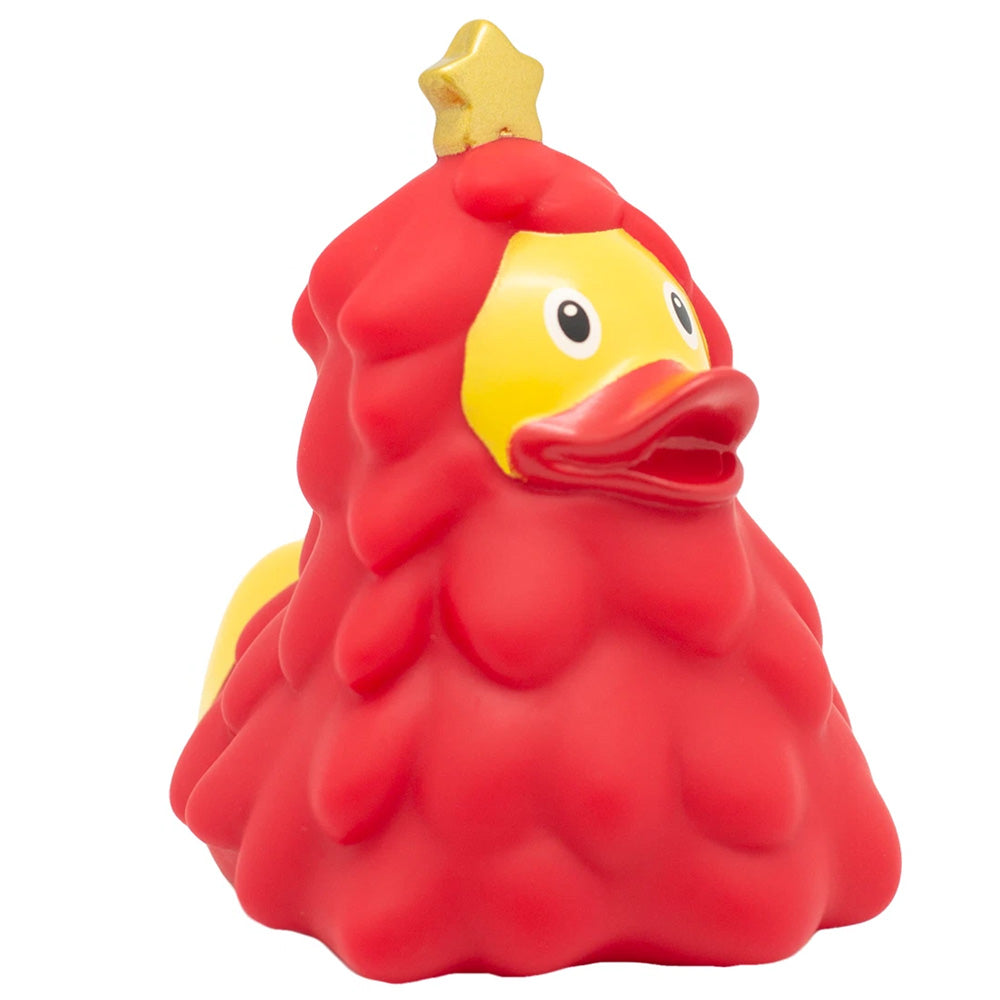 Rubber Duck - Christmas Tree (Red) (Lilalu #2370)