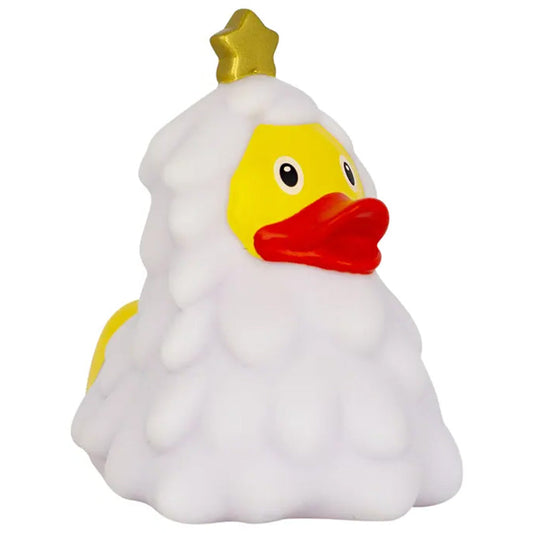 Rubber Duck - Christmas Tree (White) (Lilalu #2372)