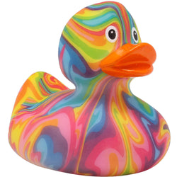 Image of Lilalu Rubber Duck - Groovy Duck (#2406)