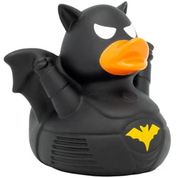 Image of Lilalu Rubber Duck - Black Batman with Wings (#2431)