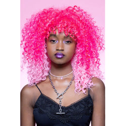 Image of Manic Panic® Pink Passion Ombre Curl Girl Wig