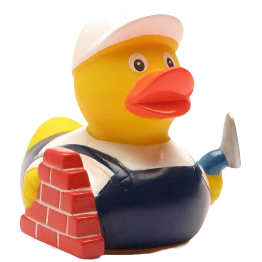 Rubber Duck - Bricklayer Duck (Duckshop #7015)