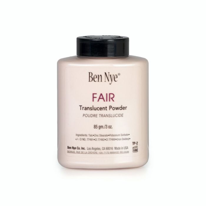 Ben Nye Classic Face Translucent Powder Fair Translucent 3oz Shaker