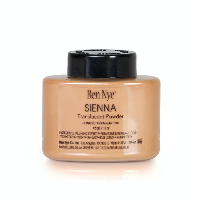 Ben Nye Classic Face Translucent Powder Sienna 1.5oz Shaker