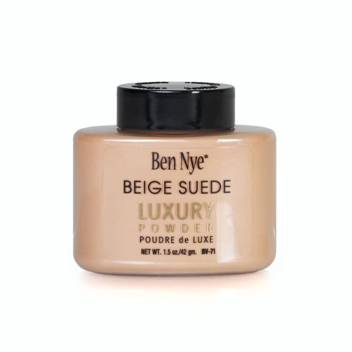 Ben Nye Luxury Translucent Powder Beige Suede 1.5oz Shaker