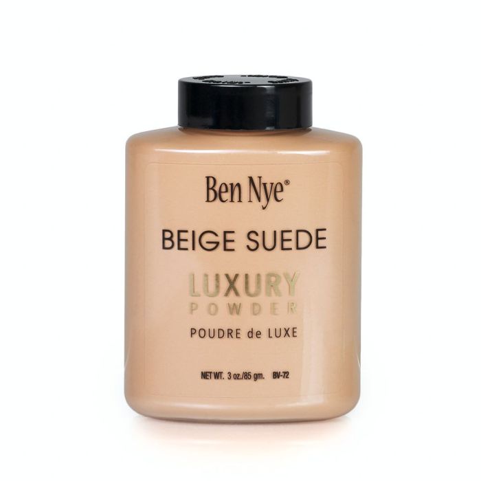 Ben Nye Luxury Translucent Powder Beige Suede 3oz Shaker