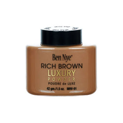 Image of Ben Nye Luxury Powder Rich Brown 1.5oz Shaker