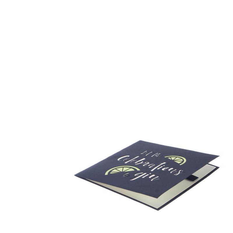 Gin Pop Up Card - Gay Greetings Card