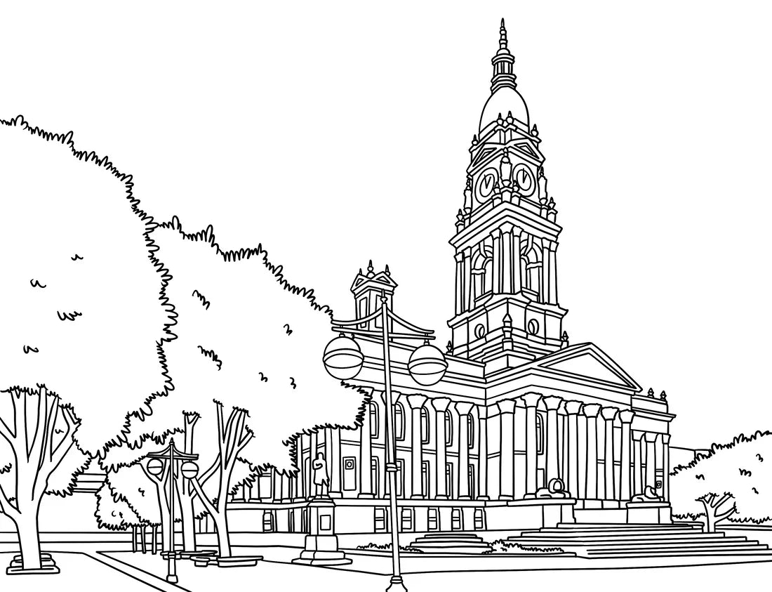 Colour In Bolton - Colouring Book