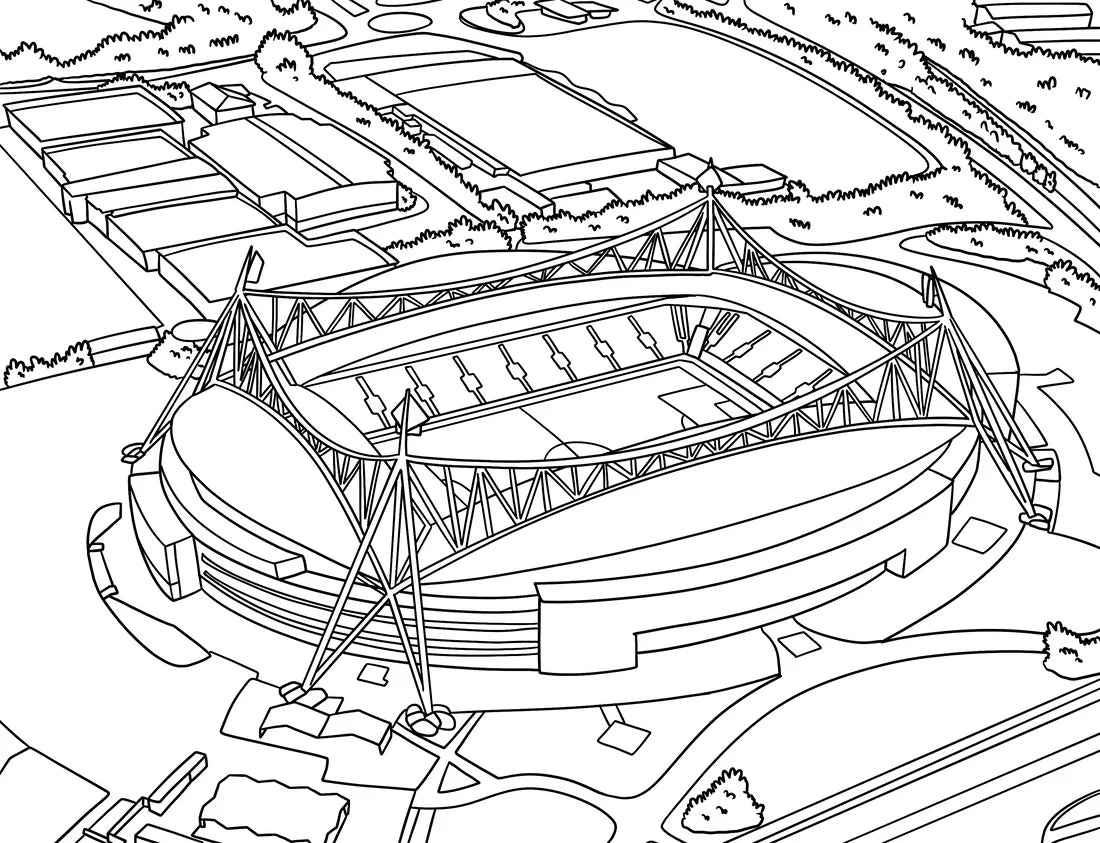 Colour In Bolton - Colouring Book