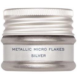 Image of Kryolan Metallic Micro Flakes Silver 25g