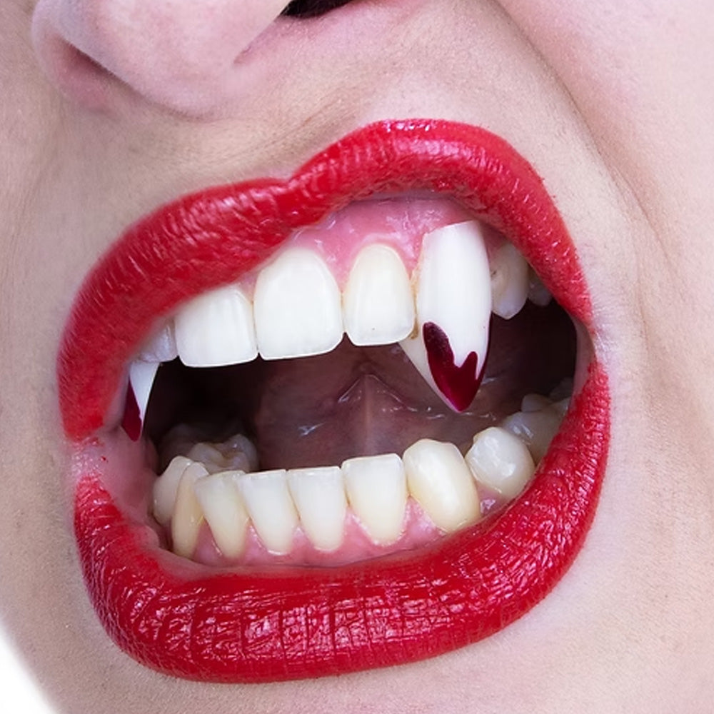 Scarecrow Blood Tipped Deluxe Fangs