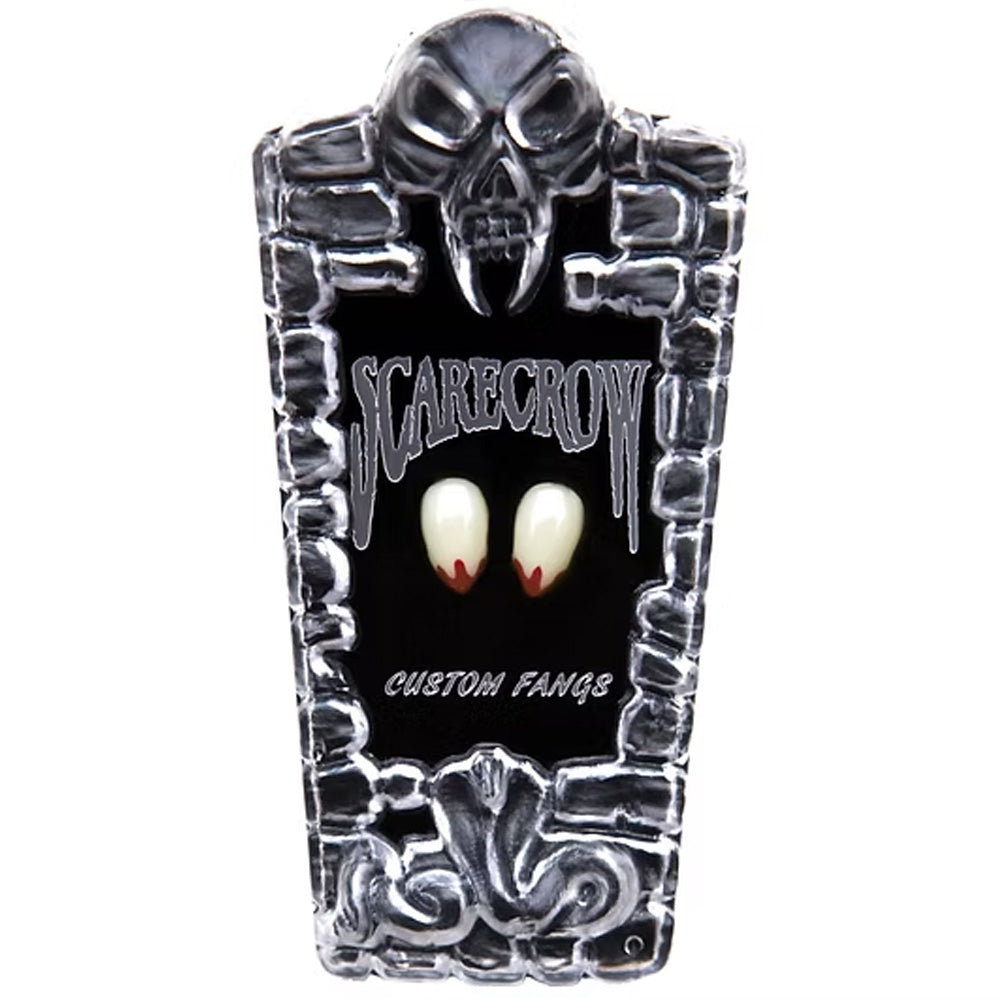 Scarecrow Small Blood Tipped Deluxe Fangs