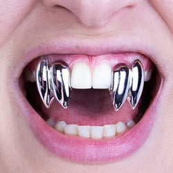 Image of Scarecrow Chrome Shredders Deluxe Double Fangs