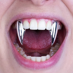 Image of Scarecrow Chrome Sabers Deluxe Extra Long Fangs